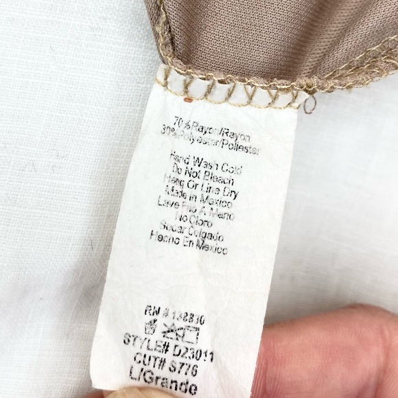 Mikey & Joey Double Knit Shift Dress in Sand-drift - Picture 10 of 12